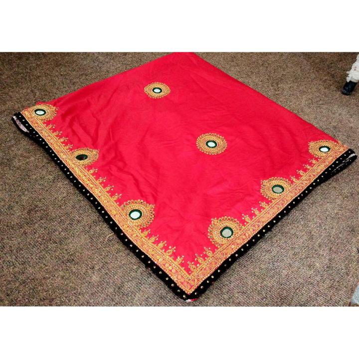 Sindhi/ balochi embroidered large size original karhai handmade chadar for ladies
