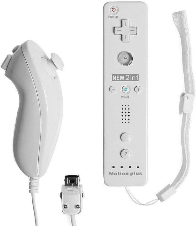 wisenovo%20Controller%20Wii%20Motion%20Plus,%202%20in%201%20Nunchuck%20with%20Motion%20Plus%20Remote%20Control%20Remote%20Set%20for%20Nintendo%20Wii%20and%20Wii%20U%20with%20Silicone%20Case%20+%20Mobile%20Phone%20-%20Red%20White%20(Used%20Open%20Box)%20-%20Image%208