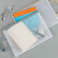 Zishfas Portable Document Holder Waterproof Transparent File Holder Zipper Bag with Handle Large Capacity Document Storage for Office Supplies Pvc Material Buyers' Choice Sturdy File Container. 