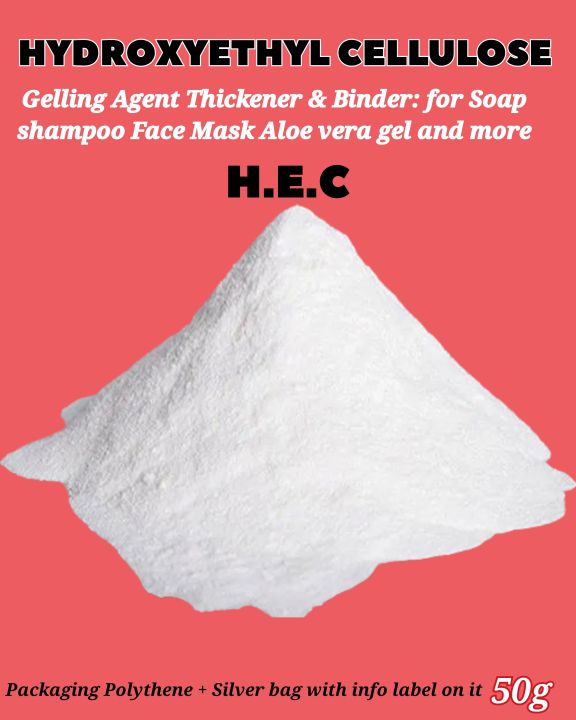 Hydroxyethyl Cellulose HEC 50g | For Making Gel