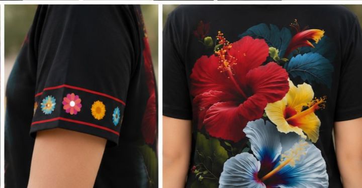 %E2%80%9CWomen%20Floral%20Printed%20Round%20Neck%20Half%20Sleeve%20T%20Shirt%20Casual%20Summer%20Tee%E2%80%9D%20-%20Image%203