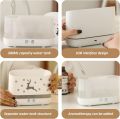Deer Air Humidifier - Electric USB 300ml 2 In 1 Flame Air Freshner - Air Purifier for Room and Car. 