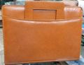 Executive Leather Document Handle Folder. 