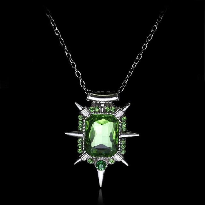 Movie Jewelry Nice Once Upon A Time Wicked Witch Zelena Glinda Glass Pendant Great Keepsake For Fans