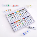 12 PCS Acrylic Paint For Skilled Artists Acrylic Paint Set  Professional-Grade Acrylic Paint Tubes Artist Acrylic Painting Acrylic Paint Box (6ML & 12ML. 