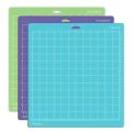 3Pcs Variety Cutting Mats for Cricut Explore Air 2/Air/One/Maker 12X12Inch Sticky Cutting Mats Replacement Accessories. 