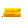 Pack of 2 cell 1.2V 1000mAh rechargeable cell AA Use All shaving Machine. 