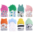 Silicone Baby Teether Mitten 1Piece Baby Teething Glove BPA Free Safe Food Grade Baby Teething Mitt. 