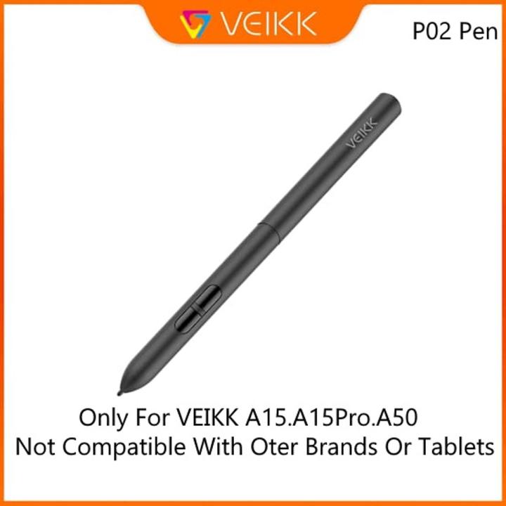 VEIKK Graphic Tablet Pen P02 Stylus for Digital Drawing Tablet