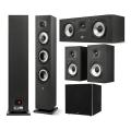 Polk Monitor Series 5.1 Home Theater System,Floor Standing XT60, Centre XT30, Bookshelf XT15, PSW10 Subwoofer - Imported From USA. 