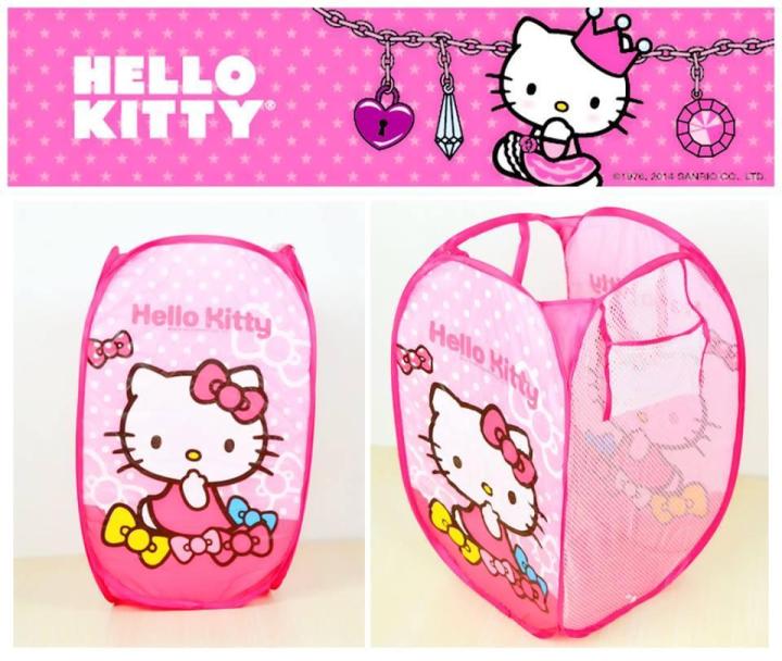 Hello Kitty Foldable Laundry Basket