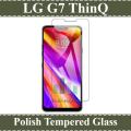LG G7 ThinQ Glass Protector Polish Screen Tempered For LG G7 ThinQ. 