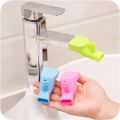 High Elastic Water Faucet Extending Tool Dual Purpose Silicone Gel Water Tap Extension Tooth Wash Room Sink Washing Device. 