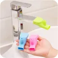 High Elastic Water Faucet Extending Tool Dual Purpose Silicone Gel Water Tap Extension Tooth Wash Room Sink Washing Device. 