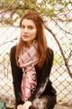 Chanel Silk Pink Scarf For Women , Branded Hijab For Girls. 