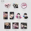 Korean BL Manwha Payback Acrylic Keychain Women Yoon Jay Lee Yoohan Cute Key Ring Man Ita Bag Pendant Ornament Accessories Gift. 