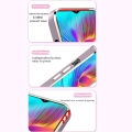 Tokifu For Infinix Hot 9 Play Cover + Wrist Strap Fashion Shiny Maple leaf Plating Square Bumper Phone Case Soft TPU Silicone Shockproof Protective Back Cover. 