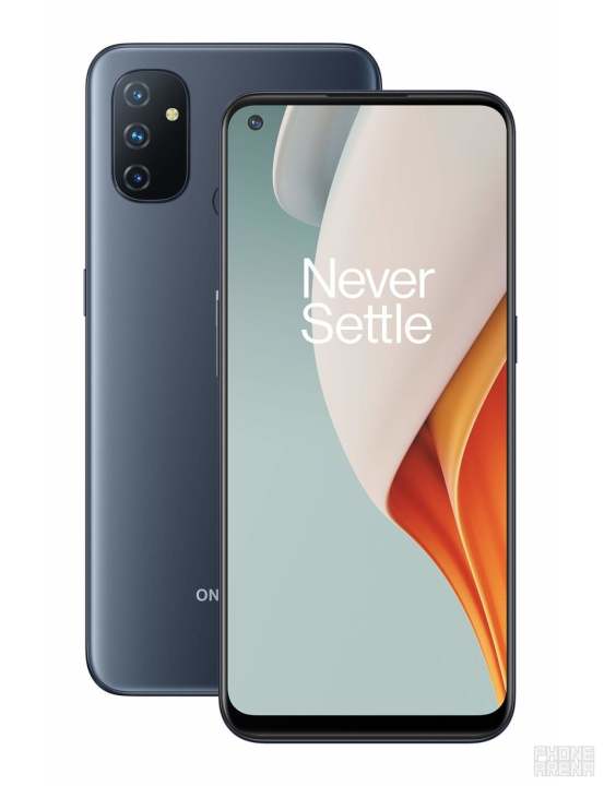 OnePlus N100 - 6.5 Inches HD+ Display - Official Approved Single Sim - 4GB RAM + 64GB ROM - Fingerprint Sensor - Phone Only - Midnight Frost
