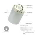 Smart Touch Lamp Portable Rechargeable Bluetooth High Stereo Wireless Speaker.. 
