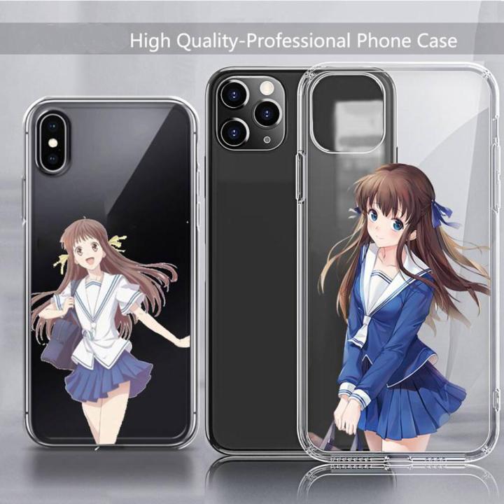 Fruits Basket Tohru HONDA Phone Case Transparent soft For iphone 11 13 12 14 x xs xr pro max mini