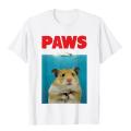 Paws Hamster Funny T-Shirt Parody Hammy Lover Gifts Cotton Moto Biker Tees Fashion Youth T Shirt Summer. 