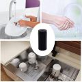 Dish Soap Squeeze Bottle for Sink Kitchen, Silicone Hand Soap Dispenser for Bathroom, Countertop Dispenser (Black). 
