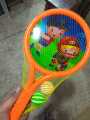 Plastic Racket Pair With 2 Balls Super Bouncy Racket For Boys And Girls- Racket Game Balls. 