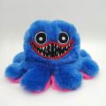 Huggy Wuggy Reversible Plush Toy Game Character Poppy Playtime Plush Doll Horror Kids Flip Soft Stuffed Toys Birthday Gift. 