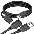 USB Extension Cord Cable Male To Female 1.5 Meter Extender Long Cable For Keyboard Printer Mouse USB. 