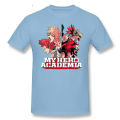 My Hero Academy Kirishima Eijirou T shirt Anime Short Sleeve Casual T-shirt Men Fashion Cotton TShirts Tee Top. 