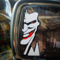 Joker Danger Eye Sticker for Bike, Bike Stickers Bike Stickers 125 Stickers For Bike Bike Accesories Car Sticker, Bike Stickers, Car Accesories. 