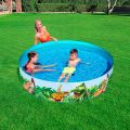 Bestway Sea Swimming Fun Play Pool Without Air 4' 5' 6' 8' feet Fill-N-Fun Paddling Pool For Kids. 