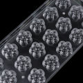 3D Chocolate Candy Bars Molds Tray Plastic Form Flowers Baking Pastry Tools. 