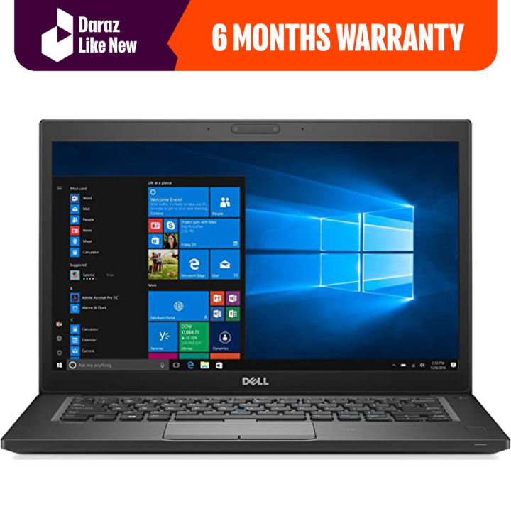 Dell Latitude E7480 Ultra Book, Core i5 6th generation, 8GB DDR4 Ram, 256GB Solid State Drive SSD, 14.1" Led Display, Intel HD Graphics (Windows 11 licensed) Free Laptop Bag - Daraz like new laptops