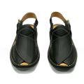 GOGO - Peshawar Zalmii Chappal Matte Black 30% Season end Sale. 
