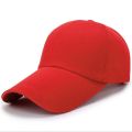 【LuckyBabyFans Store】Unisex Plain Black Super Extra Bill Snapback Cap Adjustable Baseball Cap Sandwich Hat Sun Visor Hat Canvas Cap. 