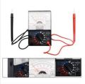 Analog Multimeter Plastic Gauge Shell Ac D/C Volt Ohm Current Testing Voltmeter Ammeter Ohmmeter Analog Multimeter Tester Meter Analog Multimeter Electrical Pointer Multitester. 