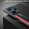 Phone case For Redmi K50i Back cover Heat Dissipation and Anti Drop Aluminum Alloy Back Panel Decorative Strip For Mi Xiaomi Redmi K50i Cover cases. 