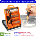 JAKEMY JM-8101 33 in 1 Precision Screwdriver Set | Multifunctional Repair Tool Kit for Laptop & Electronics by Electrica. 