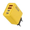 120W USB-C PD Fast Charger | Type-C Quick Charge 4.0/3.0 Wall Adapter for iPhone, Samsung & Android  – Dual Port with Smart Protection for Rapid Charging. 