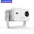 Magcubic L018 PRO -WITH 5000+ TV Channels -Native 1080P 650ANSI 4K Android 11 180° Projector With Auto Keystone Correction Focus Wifi6 BT5.2 Portable Outdoor. 