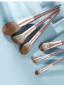 Zoreya 13pcs Makeup Brush Set Kit Soft Fiber Eye Face Eye Shadow Brushes Cosmetic Tools High Quality Synthetic Hair Gift Box Pro. 
