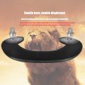 Sports Bluetooth Speakers, Neckband Wearable Wireless Speakers with Mic, Listen to Music, Quality 5D Sound, Hands-Free Phone Calls For Runing Cycling Driving Playing Game (BLACK). 