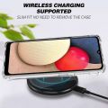 Samsung Galaxy A02s Anti Shock Drop Resistance Transparent TPU Case Soft Silicone Back Cover. 