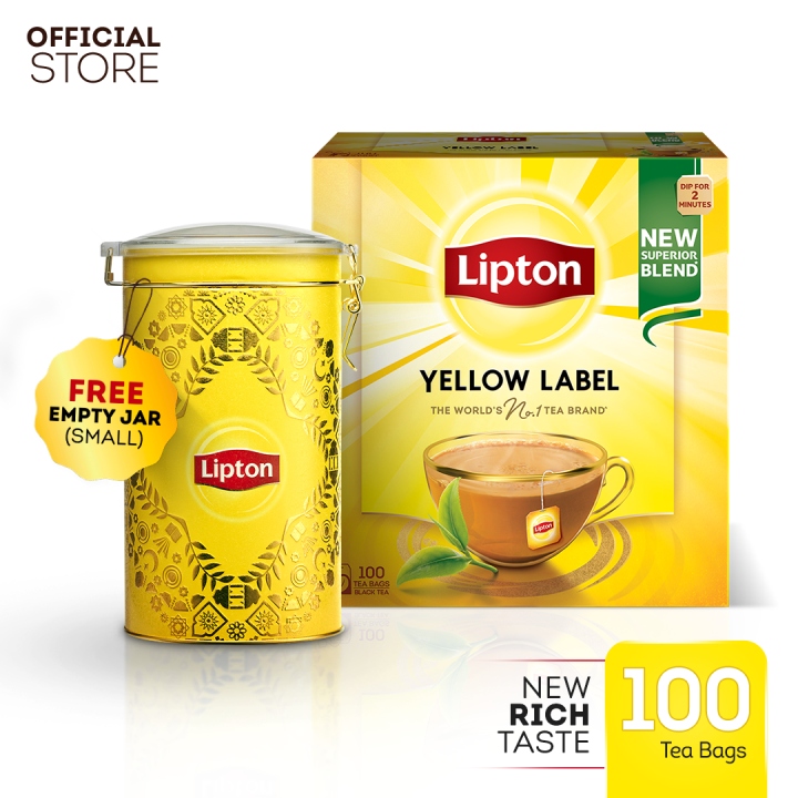 BUY LIPTON TEA BAGs 100S & GET FREE RAMADAN JAR