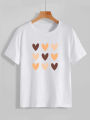 T shirt For Girls and Women's MULTE HARD Printed Casual Cotton t shirts For Ladies. 