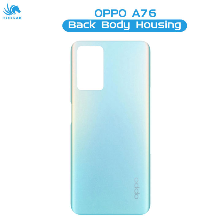 Oppo%20A76%20Rear%20Back%20Body%20Casing%20Housing%20Replacement%20Battery%20Back%20Door%20For%20Oppo%20A76%20-%20Blue%20-%20Image%202