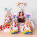 50/100pcs Unicorn Candy Bags Gift Packing Bags Birthday Party Decor Gift Bag For Kitchen Storage. 