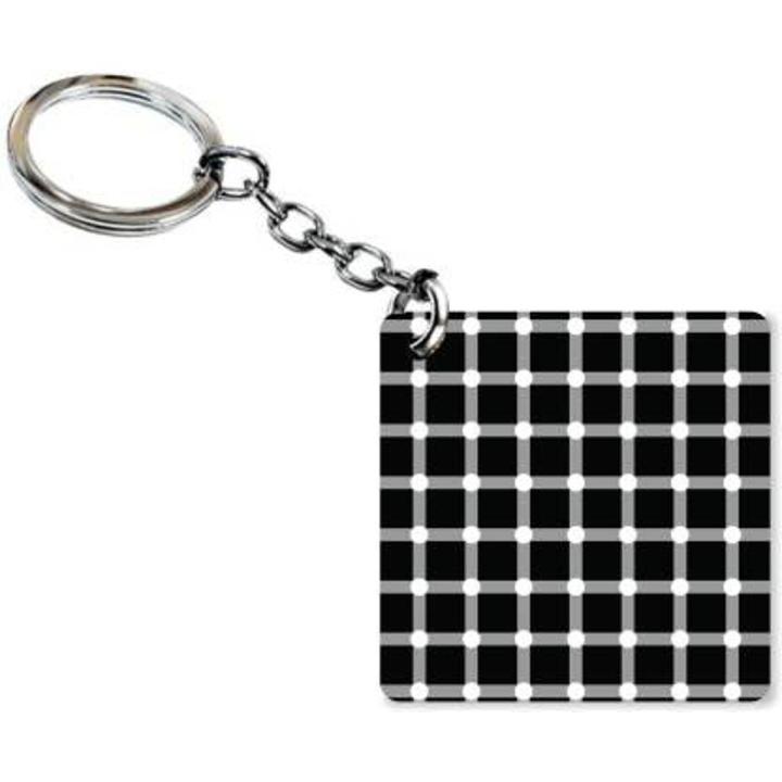 Pattern Printed Customized Keychain