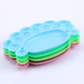 Small Color Mixing Plastic Palette With 8 Wells - 1Pc. 